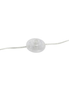Lampadaire Home ESPRIT Transparent Argenté 50 W 220 V 30 x 30 x 172 cm