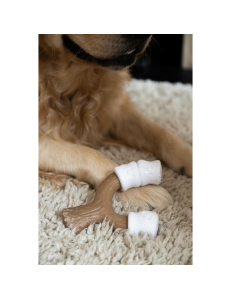 Jouet pour chien Nylabone Marron Beurre de cacahuètes L