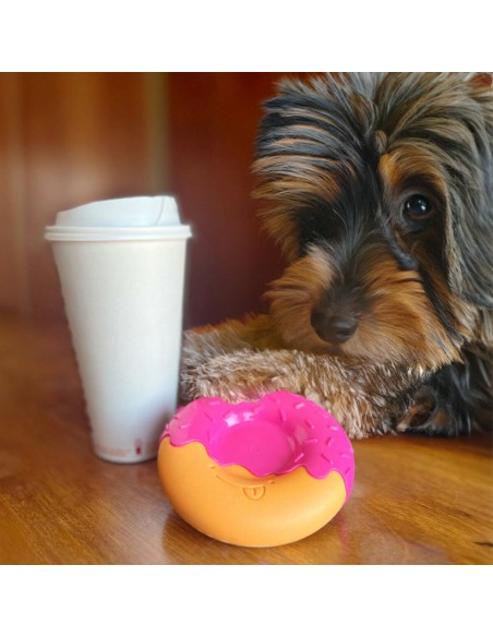 Jouet pour chien Nylabone Rose Bacon M