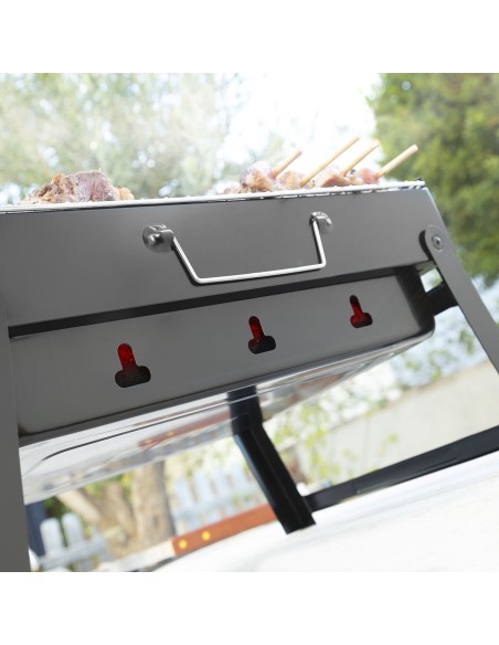 Barbecue Pliable Portatif à Charbon BearBQ InnovaGoods