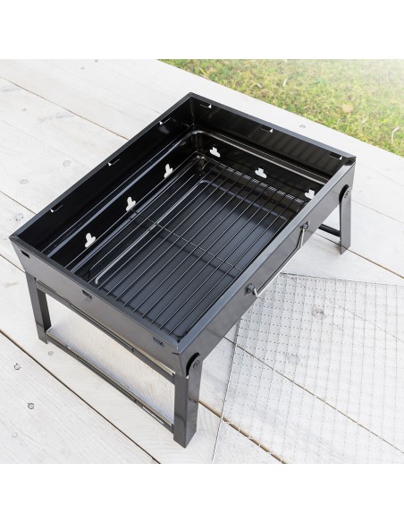Barbecue Pliable Portatif à Charbon BearBQ InnovaGoods