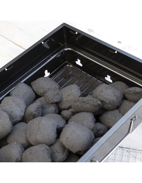 Barbecue Pliable Portatif à Charbon BearBQ InnovaGoods