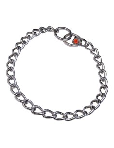 Collier pour Chien Hs Sprenger Maillons Argenté 4 mm Torsadé 65 cm