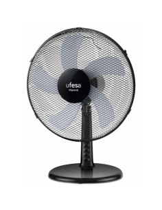 Ventilateur de Bureau UFESA MALMO Noir Multicouleur