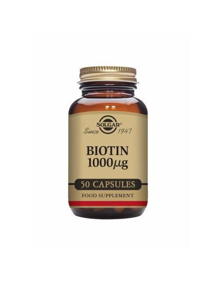 Supplément Alimentaire Solgar   Biotine 50 Unités