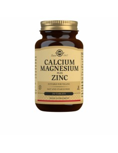 Calcium - Magnésium plus Zinc Solgar Calcio Magnesio Zinc 250 Unités