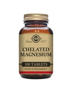 Magnésium chélaté Solgar   100 Unités