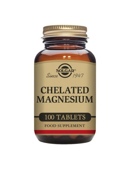 Magnésium chélaté Solgar   100 Unités