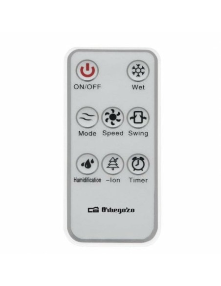Climatiseur Portable Orbegozo AIR 52 65 W Noir/Blanc