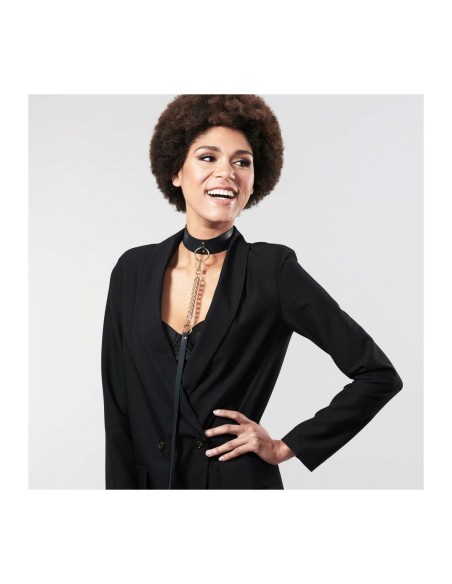 Bijoux Indiscrets Maze Wide Chocker Noir Bijoux Indiscrets 11116