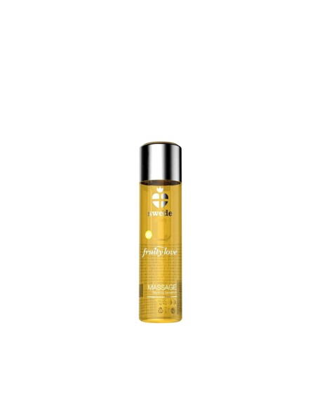 Huile de massage érotique Swede 60 ml Miel Fruits tropicaux Effet chaleur