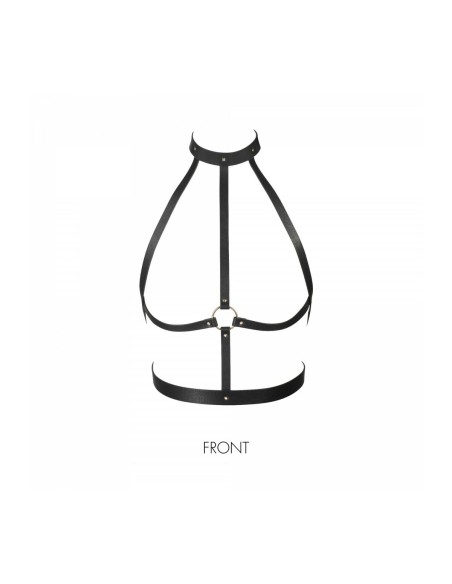 Bijoux Indiscrets Maze H Harness Noir Bijoux Indiscrets 11291