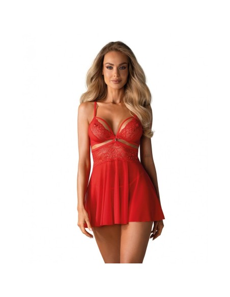 Poupées Obsessive 838-BAB-3 Rouge L/XL