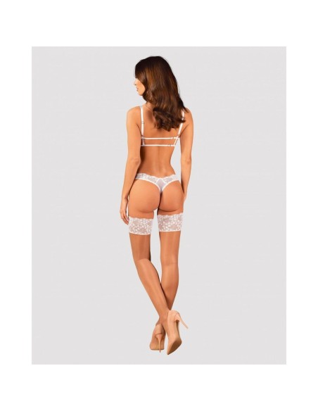Bas avec porte jarretelles Obsessive HEAVENLLY M/L