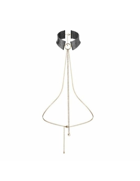 Desir Collier Métallique Noir Bijoux Indiscrets 144
