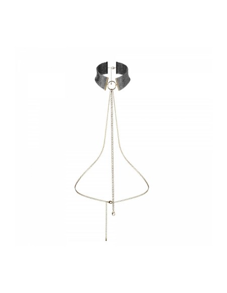 Desir Collier Métallique Noir Bijoux Indiscrets 144