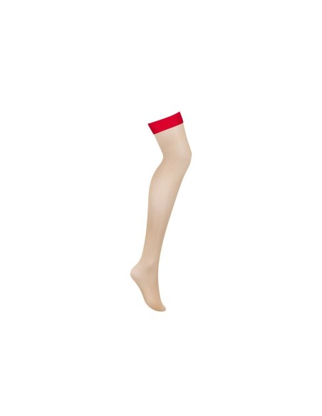 Bas Obsessive Rouge S/M