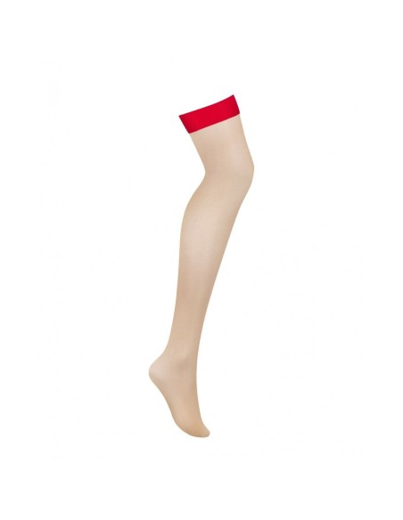 Bas Obsessive Rouge S/M