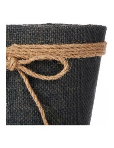 Cache-pot Ibergarden Gris Plastique Lien 16 x 14,5 x 16 cm 2