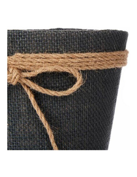 Cache-pot Ibergarden Gris Plastique Lien 16 x 14,5 x 16 cm