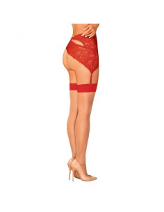 Bas Obsessive Rouge L/XL 2