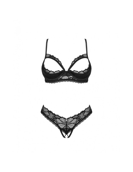 Ensemble de Lingerie Obsessive Noir M/L