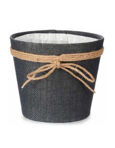 Cache-pot Ibergarden Gris Plastique Lien