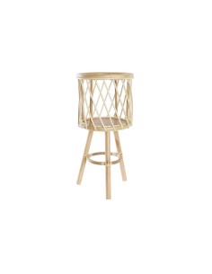 Cache-pot DKD Home Decor Naturel Bambou Bali (28 x 28 x 60 cm)