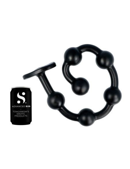 Boules Anales Virgite Silicone Noir