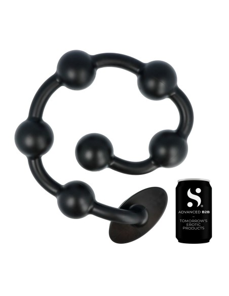 Boules Anales Virgite Silicone Noir