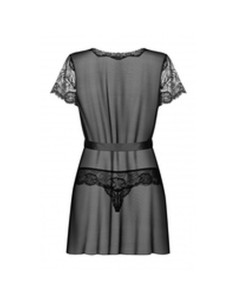 Blouse Obsessive Alluria peignoir Noir L/XL 2