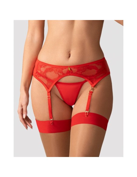 Jarretelle Obsessive Rouge L/XL