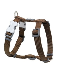 Harnais pour Chien Red Dingo Lisse Marron