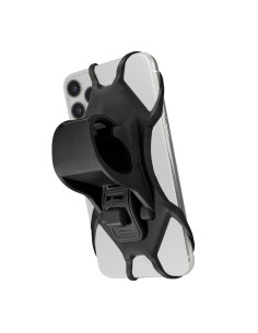 Support Smartphone pour Vélo Celly SWIPEBIKEBK Noir Multicouleur Silicone