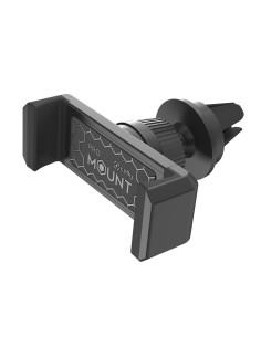 Support pour mobiles Celly MOUNTVENTBK Noir Plastique Polycarbonate