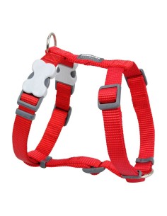 Harnais pour Chien Red Dingo Lisse 37-61 cm Rouge