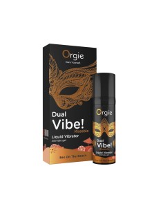 Lubrifiant Orgie Dual Vibe! 15 ml Sex On The Beach 2
