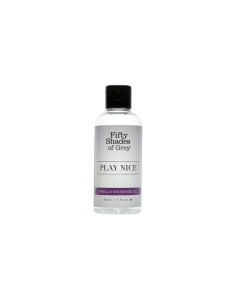 Huile de massage érotique Fifty Shades of Grey Play Nice 90 ml Vanille