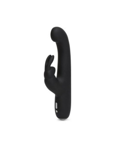 Vibromasseur Lapin Happy Rabbit G-Spot Noir
