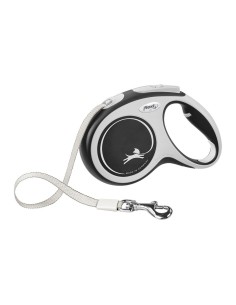 Laisse pour Chien Flexi NEW COMFORT 5 m Noir Taille S