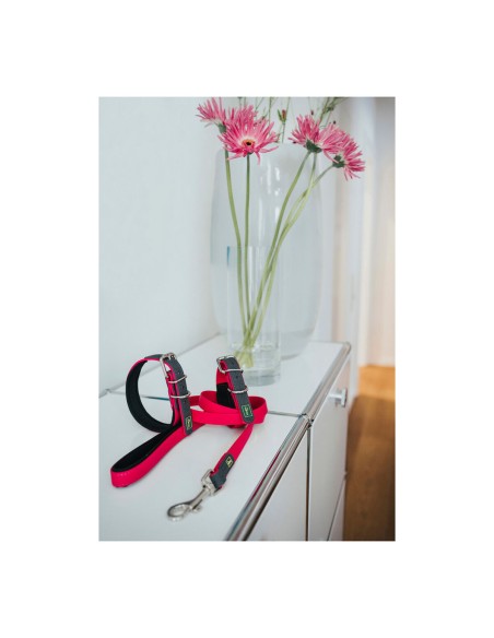 Laisse pour Chien Hunter CONVENIENCE 2 x 120 cm Rose