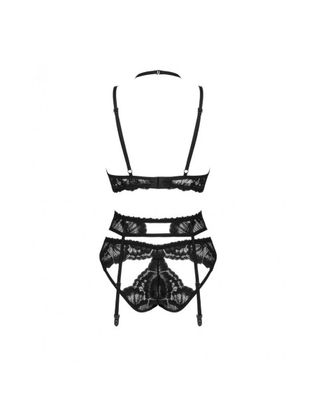 Ensemble de Lingerie Obsessive Alessya Noir M/L