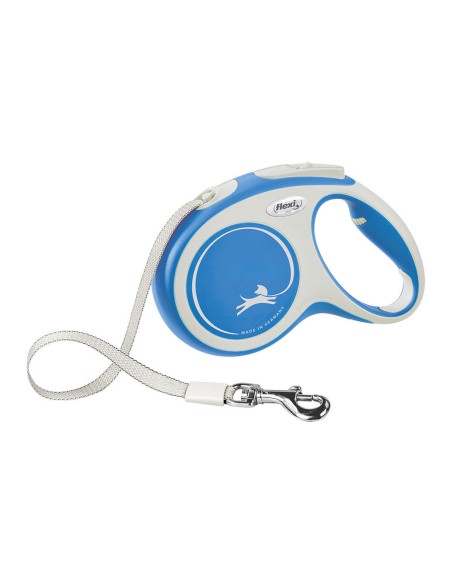 Laisse pour Chien Flexi NEW COMFORT 5 m Bleu Taille S