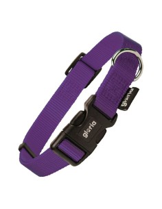Collier pour Chien Gloria Lisse Violet Taille L (36-70 cm)