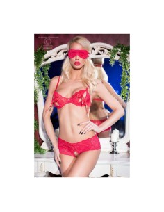 Ensemble de Lingerie Chilirose Rouge L 2