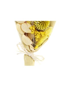 Branche DKD Home Decor Beige Jaune Fleur séchée (10 x 5 x 18 cm) (2 Unités) 2