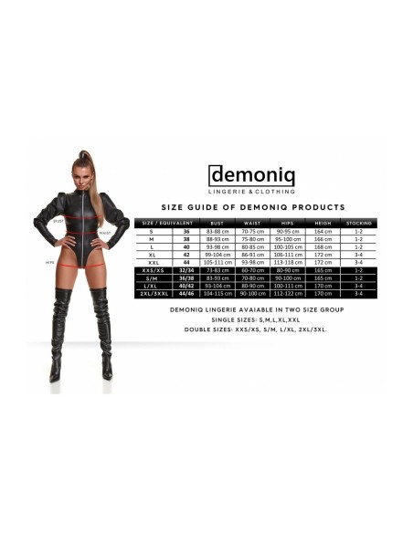 Robe Demoniq Noir L