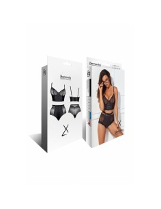 Ensemble de Lingerie Demoniq Noir M 2