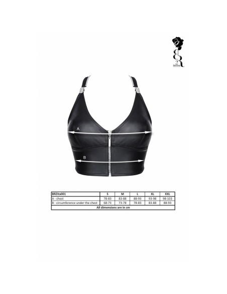 Corset Demoniq Noir XL