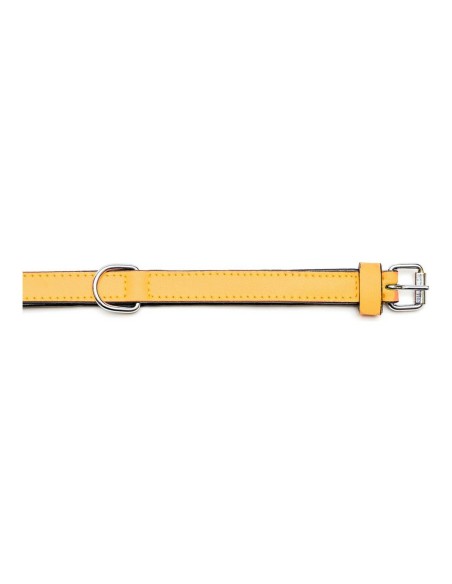 Collier pour Chien Gloria Rembourré Jaune (30 x 1,5 cm)